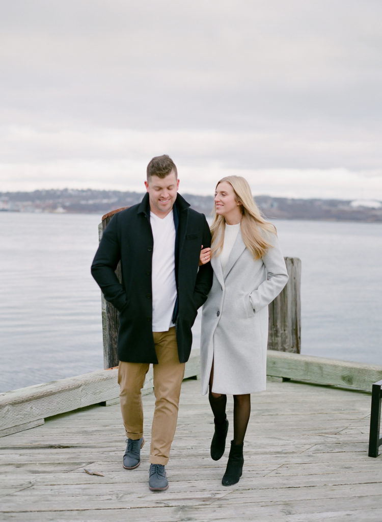Downtown Nova Scotia Engagement Session, Film Photographer, Halifax Wedding Photographer Jacqueline Anne