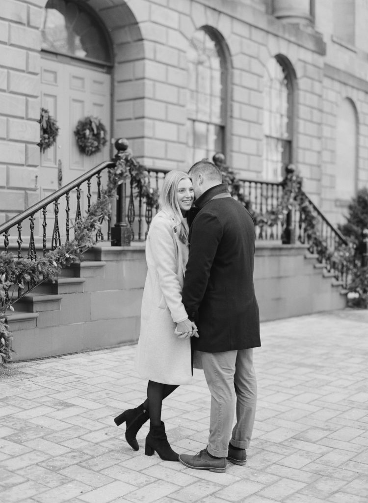 Downtown Nova Scotia Engagement Session at Province House, Film Photographer, Halifax Wedding Photographer Jacqueline Anne