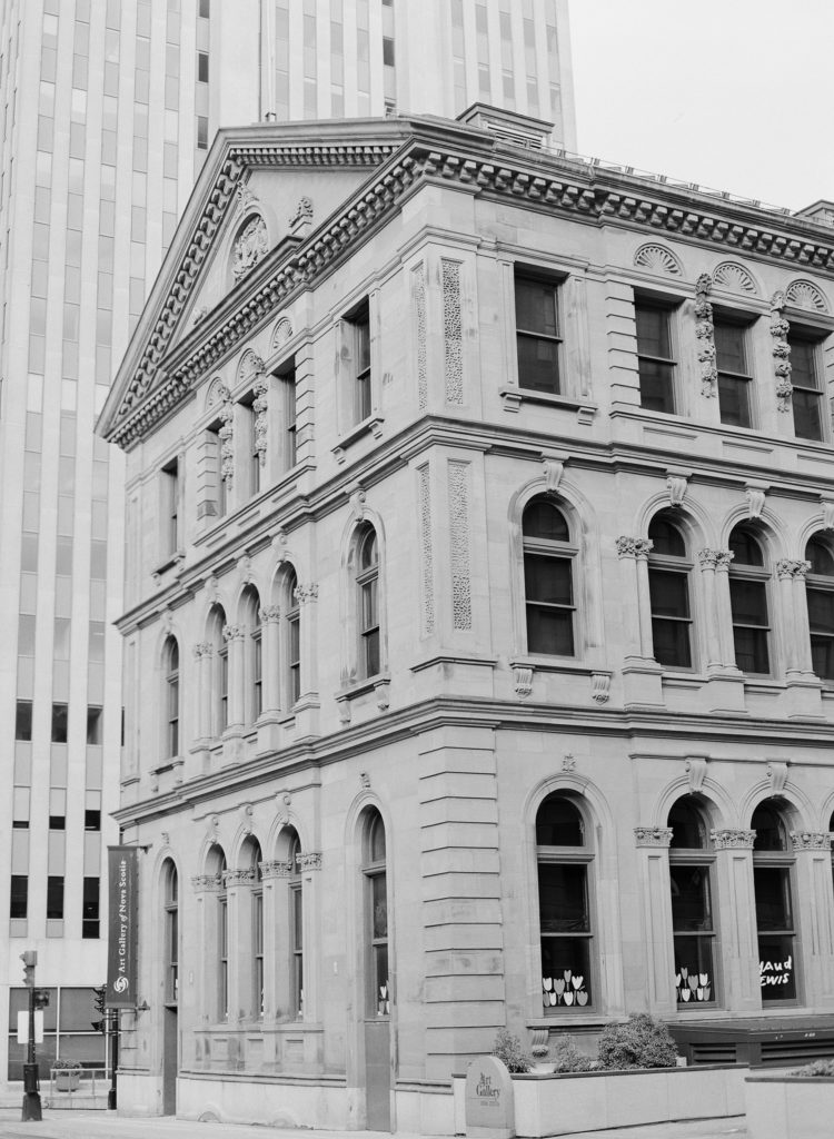 Art Gallery of Nova Scotia, Black and White Film, Halifax Wedding Photographer Jacqueline Anne