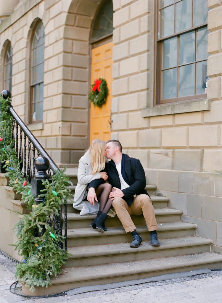 Downtown Nova Scotia Engagement Session at Province House, Film Photographer, Halifax Wedding Photographer Jacqueline Anne