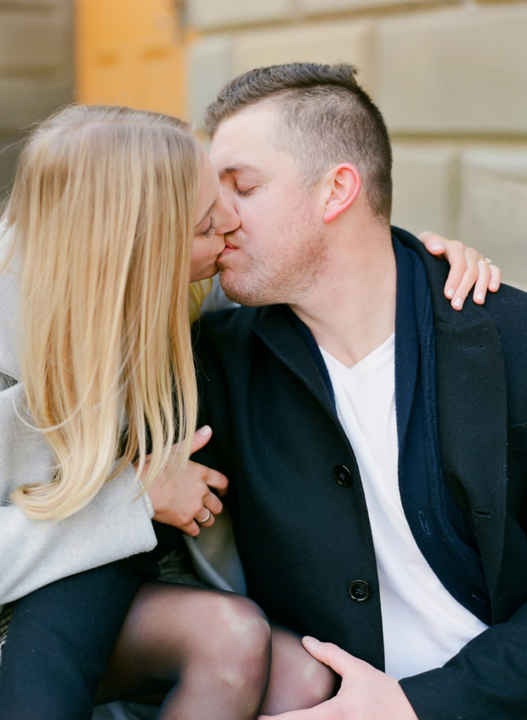 Downtown Nova Scotia Engagement Session at Province House, Film Photographer, Halifax Wedding Photographer Jacqueline Anne