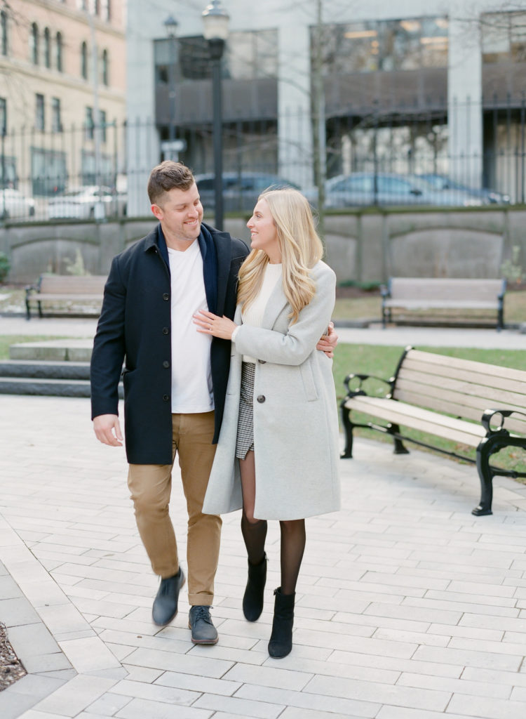 Downtown Nova Scotia Engagement Session at Province House, Film Photographer, Halifax Wedding Photographer Jacqueline Anne