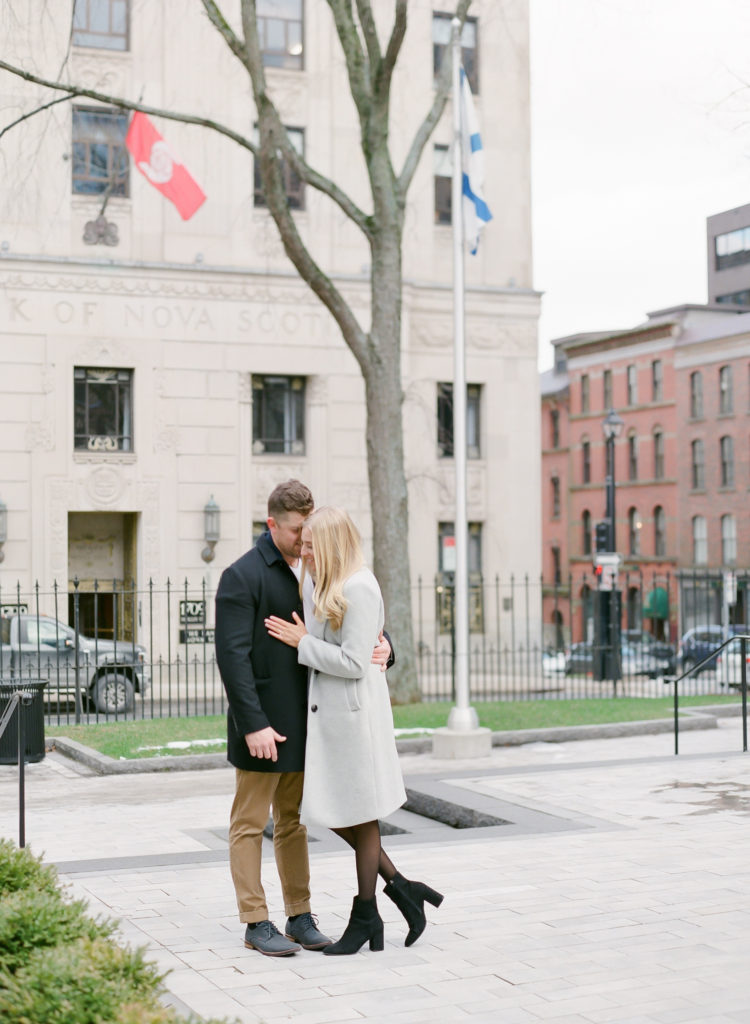 Downtown Nova Scotia Engagement Session at Province House, Film Photographer, Halifax Wedding Photographer Jacqueline Anne