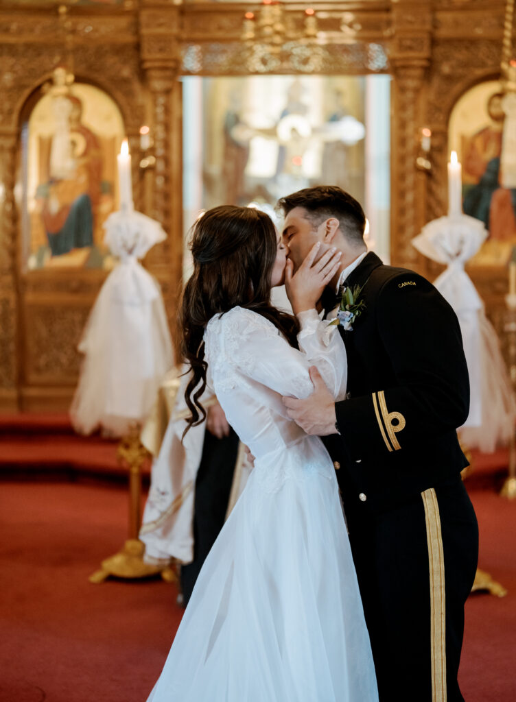 Halifax Wedding Photographer, Jacqueline Anne Photography, uses film to capture details at The Greek Orthodox Church in Halifax.