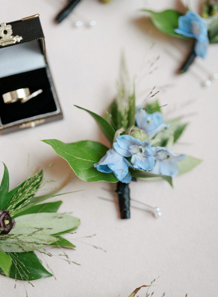 Halifax Wedding Photographer, Jacqueline Anne Photography, uses film to capture wedding details florals.